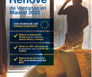Plan Renove de ventanas en Madrid 2022