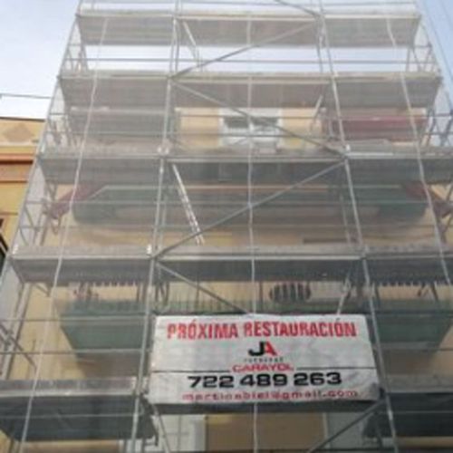 Restauración de fachadas en Cornella de Llobregat