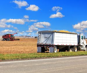 Transporte de cereales en Huesca