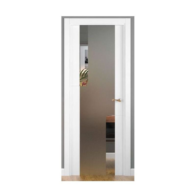 Rodapié de color blanco