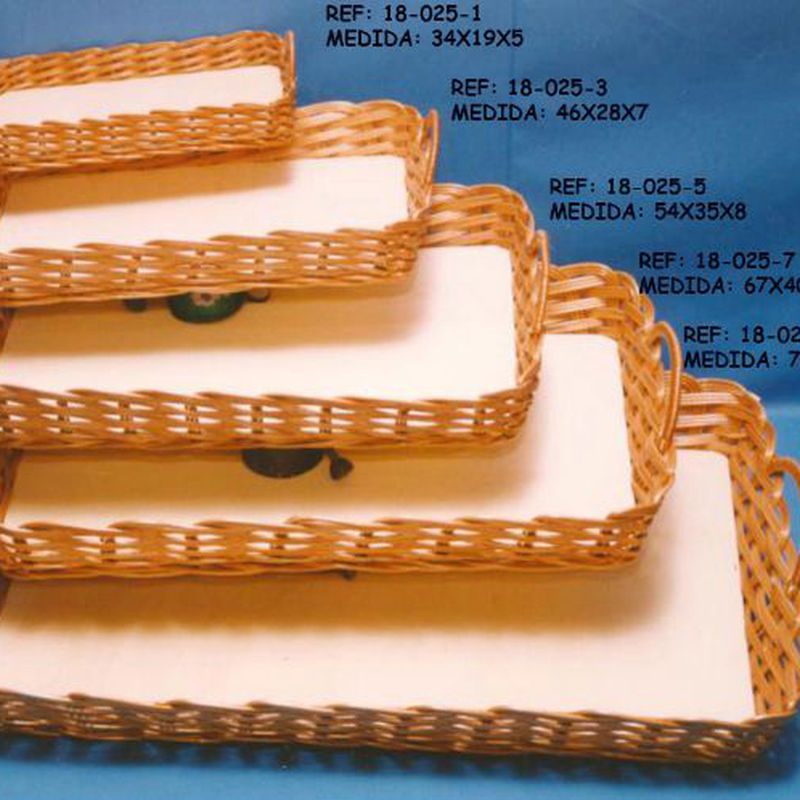 Bandejas: Productos y materias primas de Estilo 2 Bambú, S.L.