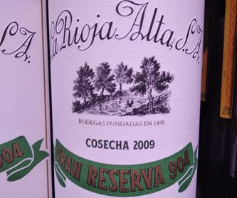 Venta de vinos y licores: Tienda de delicatessen de Delicatessen López Oleaga