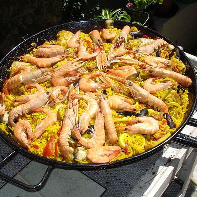 La paella de marisco, una delicia para tu paladar