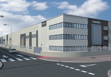 TROGER. Nueva nave industrial y de oficinas. SAPUI ARRIANDI B. P. 2A-2B