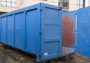 Alquiler e instalación de contenedores de residuos en fábricas