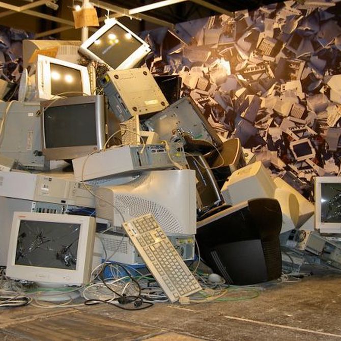 ¿Por qué debemos reciclar la chatarra electrónica?