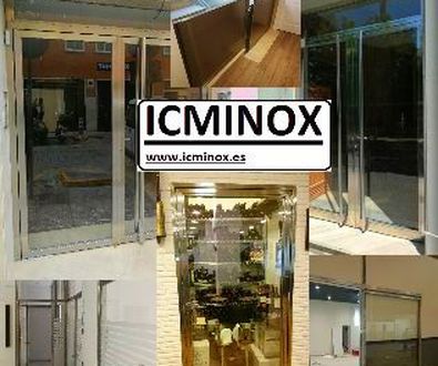 Barandilla de acero inoxidable montada en vivienda particular.: de Icminox