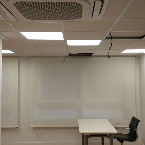 Iluminación de PANEL LED 600x600 para techo desmontable