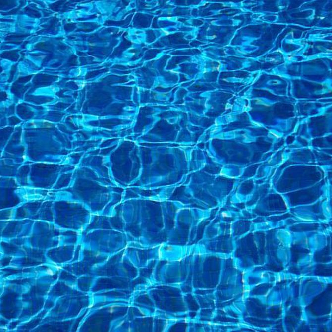 El efecto refrescante de las piscinas