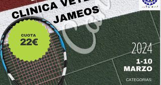 Torneo de tenis Clínica Veterinaria Jameos