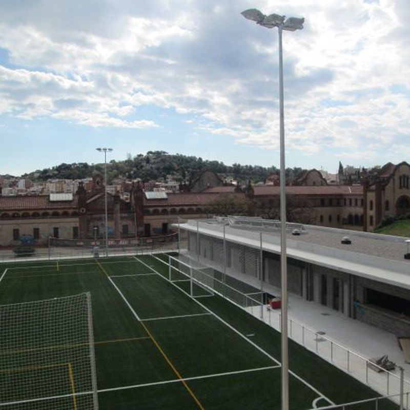 Dirección de obra nuevo campo de fútbol de Sant Genís: Trabajos de MasterPlan