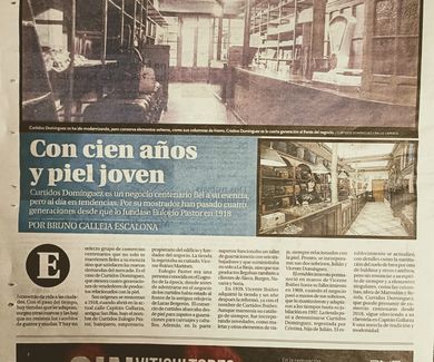 Con cien años y piel joven