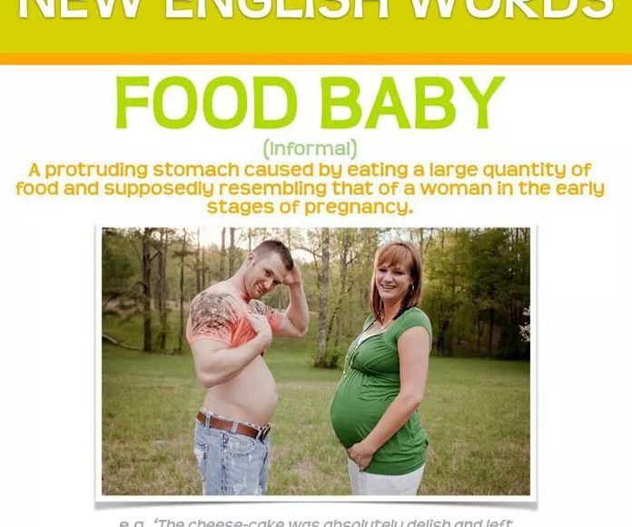 New English Word: Food Baby