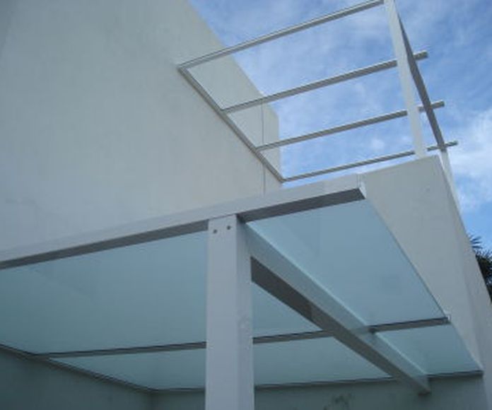 Techos con vidrio: Catálogo de Aluminios Aludecor Marbella