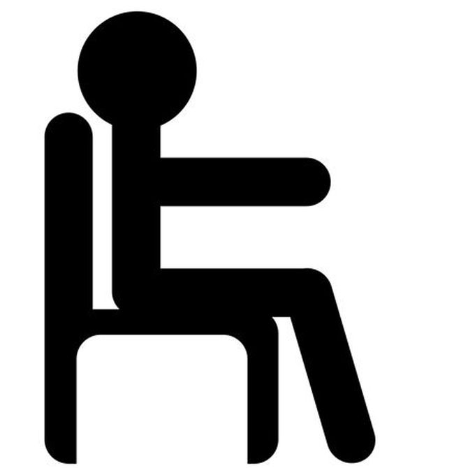 ¿Sabes cómo sentarte en la silla de trabajo?
