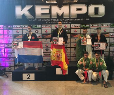 Ángel Ruiz vuelve a ser campeón mundial de kenpo en  2016