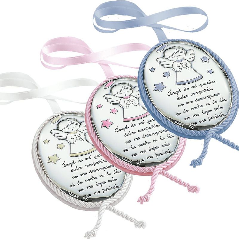 Medallas musicales de Cuna "Ángel de la Guarda": Catálogo de Joyería Izquierdo