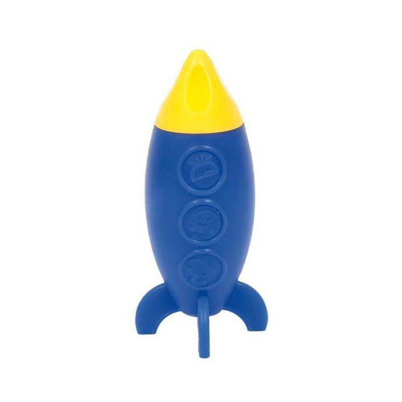 Juguete Baño Silicona Marcus & Marcus Cohete Azul: Productos de Mister Baby