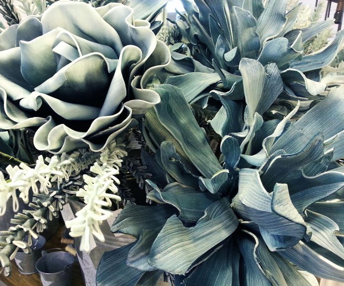 Flores de Foam Grandes Azules: COLECCIONES de Casa Nativa