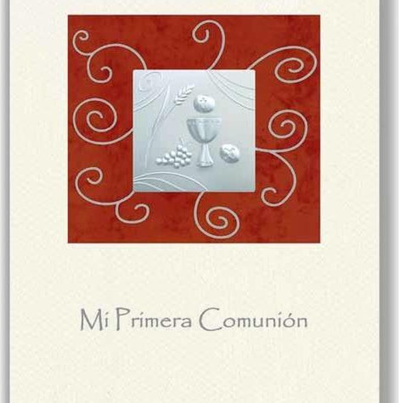 LIBRO RECUERDO PRIMERA COMUNIÓN