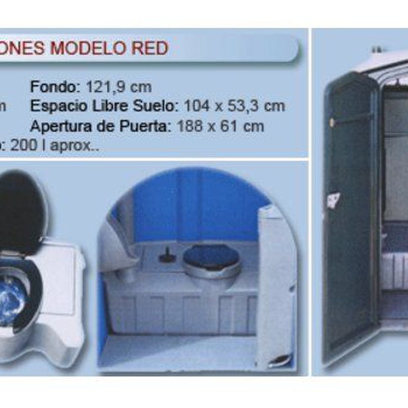 Modelo Red o Red con lavamanos