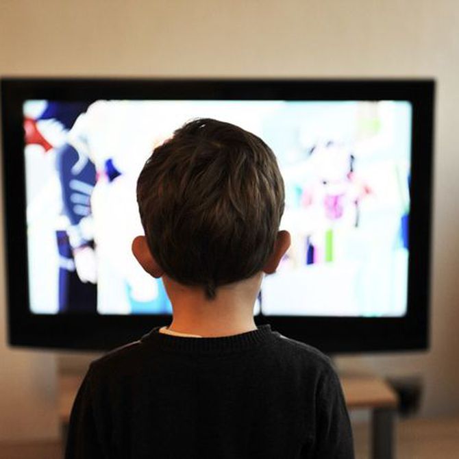 Los niños y su consumo de la televisión