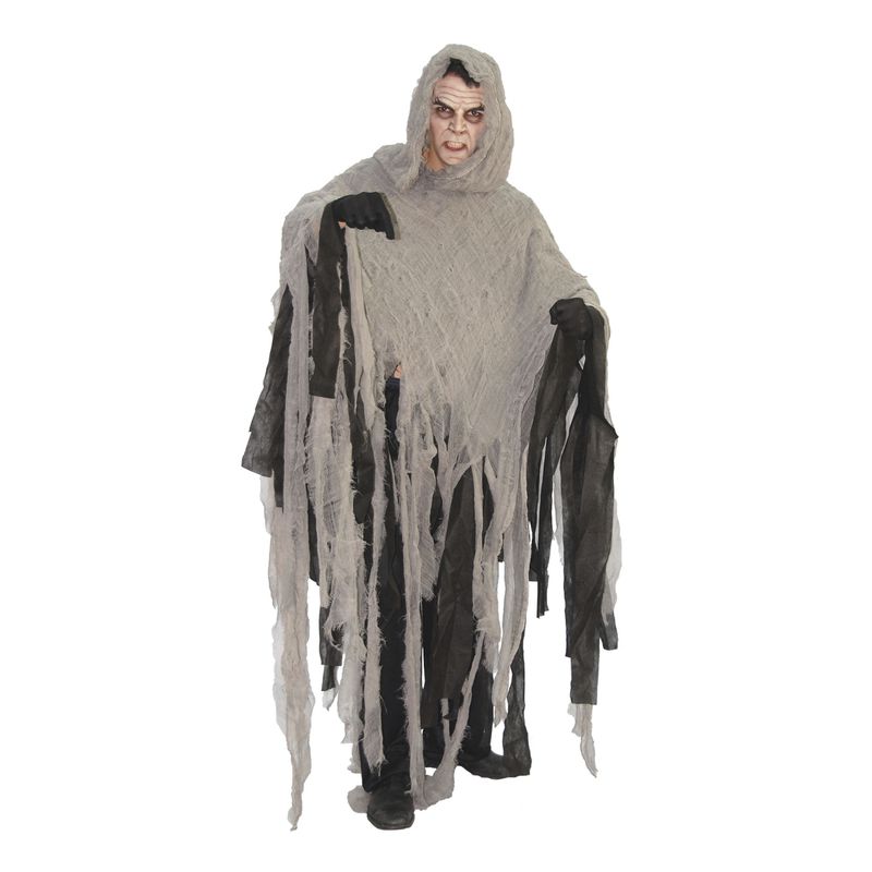 Disfraz poncho zombie adulto