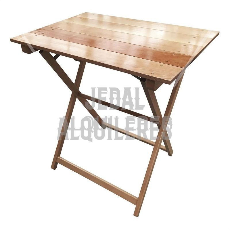 Mesa plegable madera: Catálogo de Jedal Alquileres