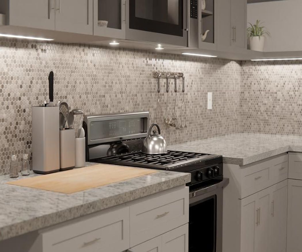 Soluciones para cocinas estrechas y alargadas