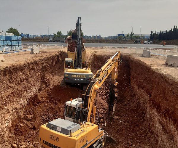 Excavaciones de tierra en Castellón
