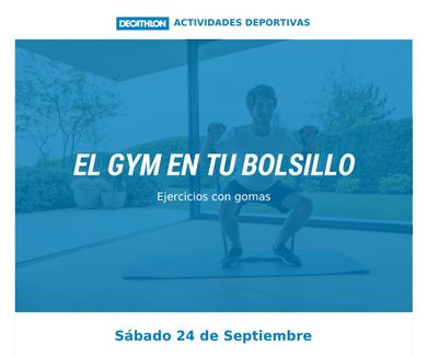 El Gym en tu bolsillo - Ejercicios con gomas