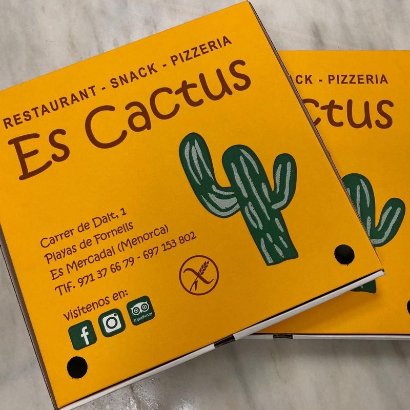 Comida para llevar - Take away: Carta de Restaurant Es Cactus