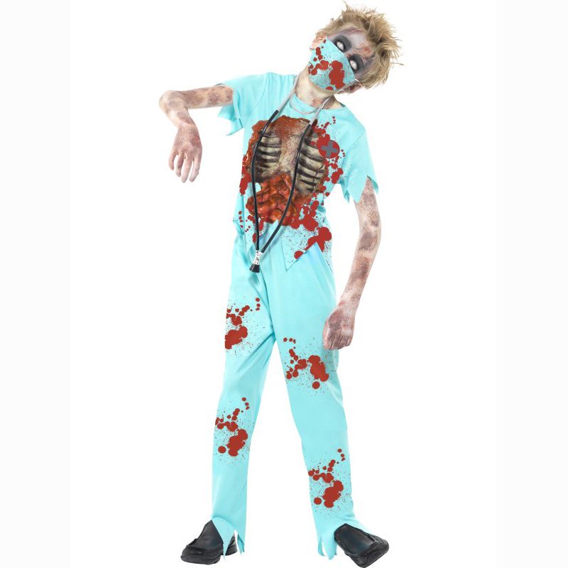 Disfraz cirujano zombie infantil