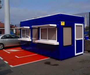 Cabinas terminal de Cruceros en El Puerto de La Luz en Las Palmas de Gran Canaria