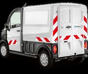 e-truck furgón van