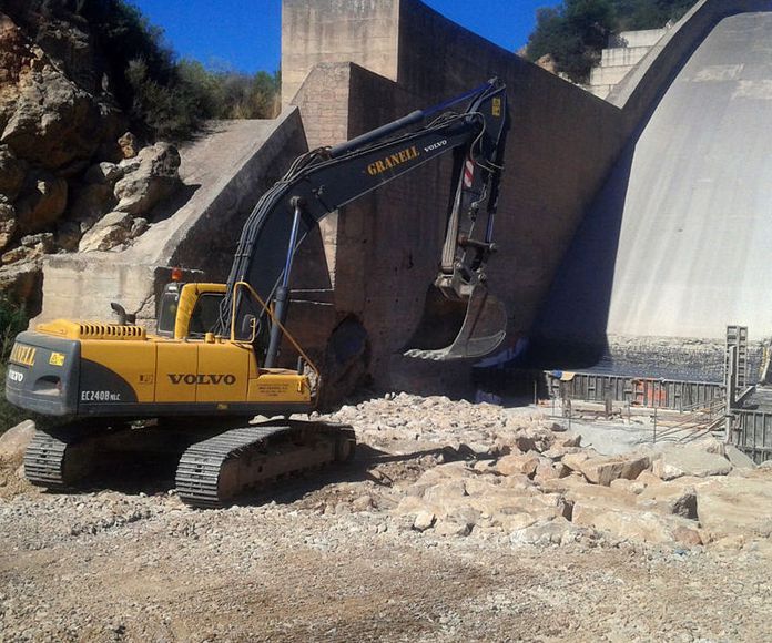 Construcción de obras públicas: Servicios de Excavaciones José Granell
