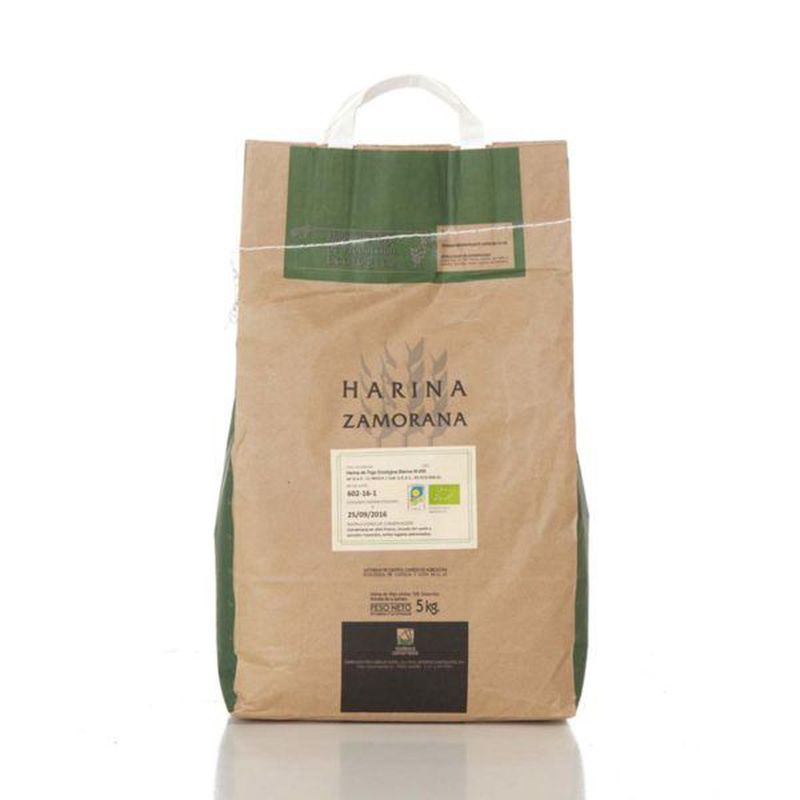 Harina de trigo ecológica blanca W-200 5 kg: Productos de Coperblanc Zamorana