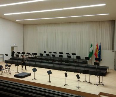 GRANAUDIO presente en la inauguracion del PTS con la Orquesta de la UGR