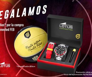 Lotus se convierte en el reloj oficial de la ACB