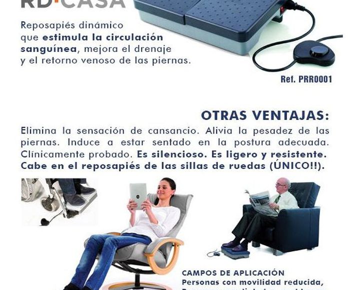 Reposapiés Dinámico: Productos y servicios de Ortopedia Delgado, S. L. }}