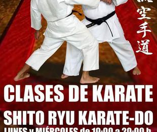 Clases de Karate en el dojo