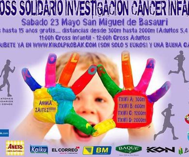 I Cross Solidario investigación cáncer infantil - 23/Mayo/2015