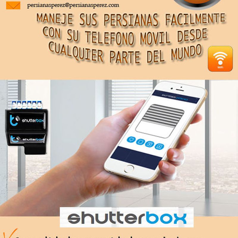 ShutterBox para persianas