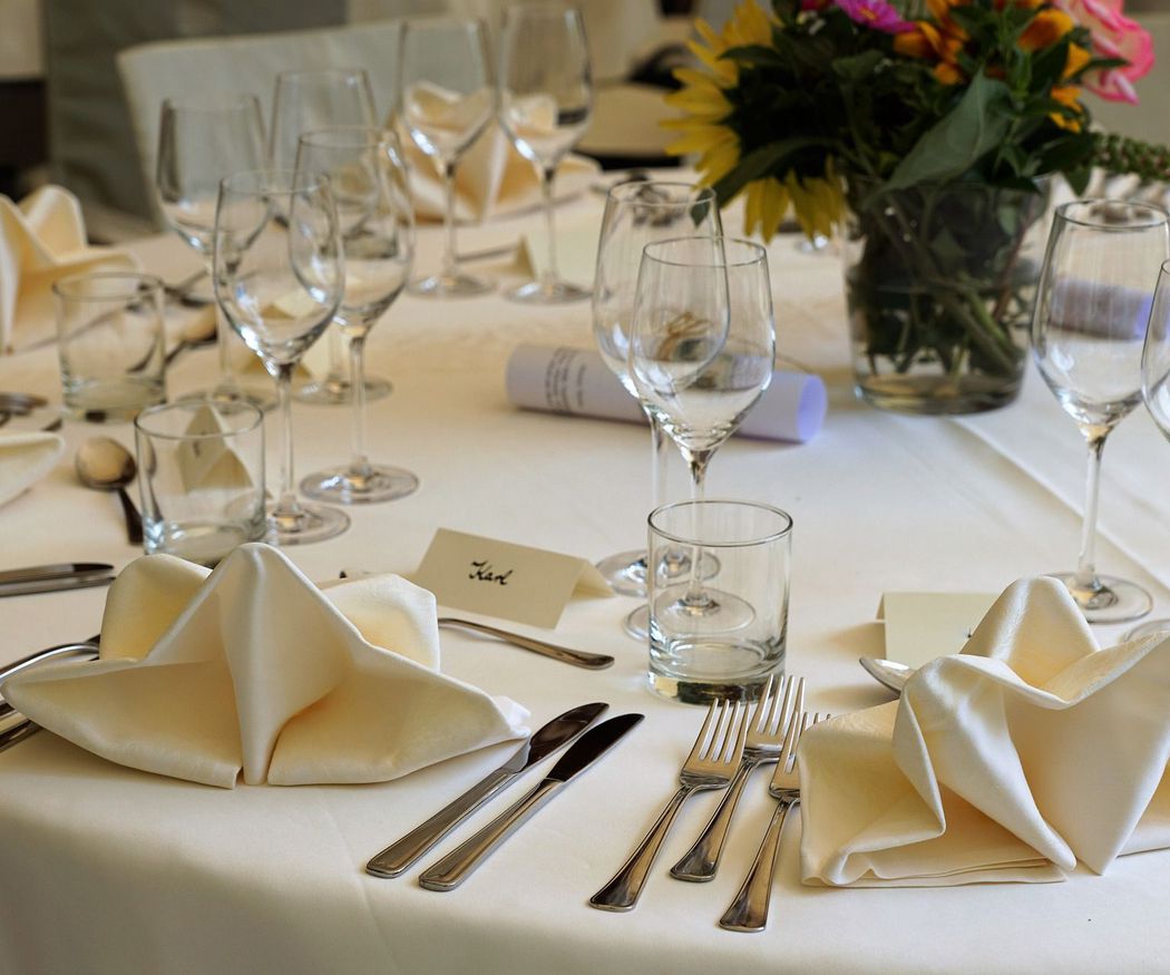 ¿Son todos los restaurantes para bodas iguales?