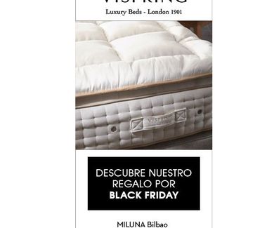 Black Friday Flex y Vispring