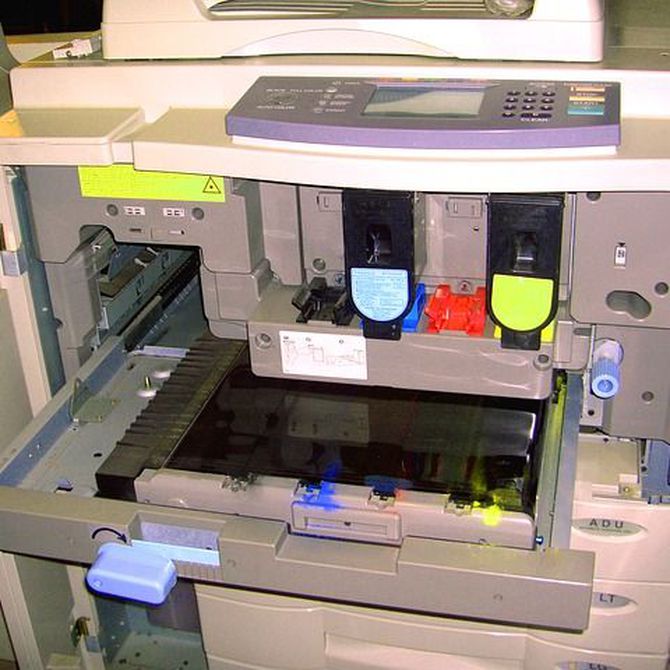 Cómo funciona una fotocopiadora