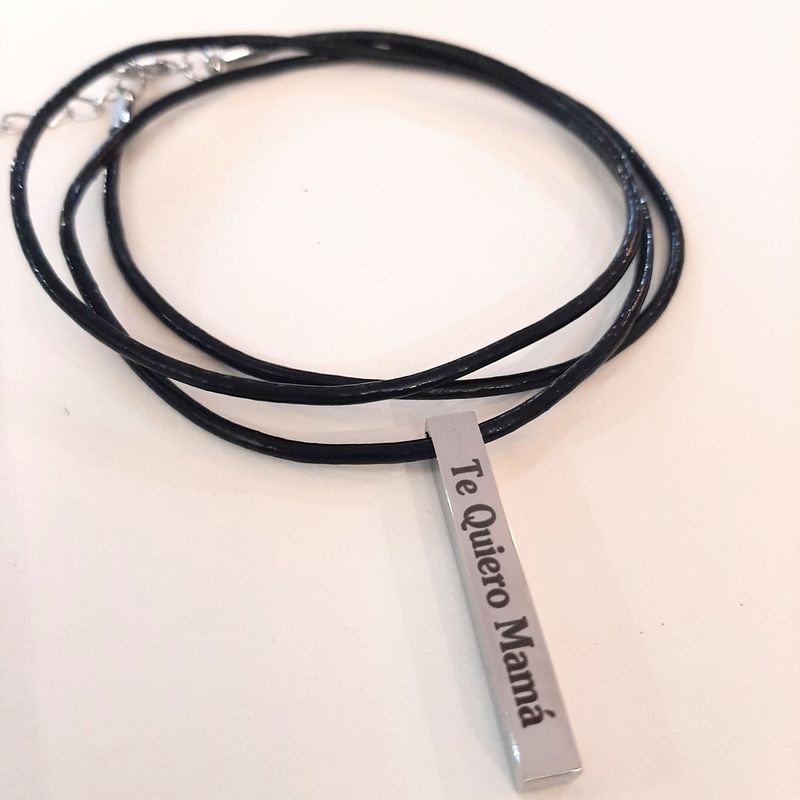COLGANTE LINGOTE DE ACERO : Catálogo de Joyería Izquierdo