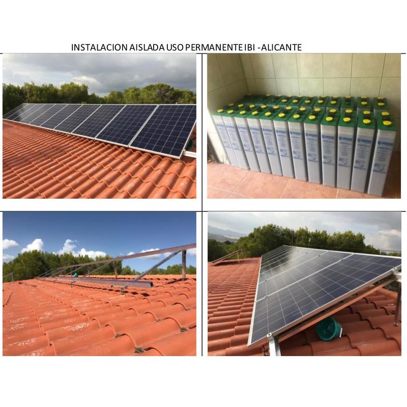 Proyectos - Instalaciones solares aisladas: Servicios de ESAA