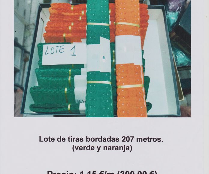 Grandes descuentos por lotes