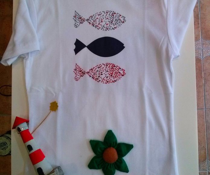 Camiseta manga corta pescados: Catálogo de Tienda Slam Cádiz }}